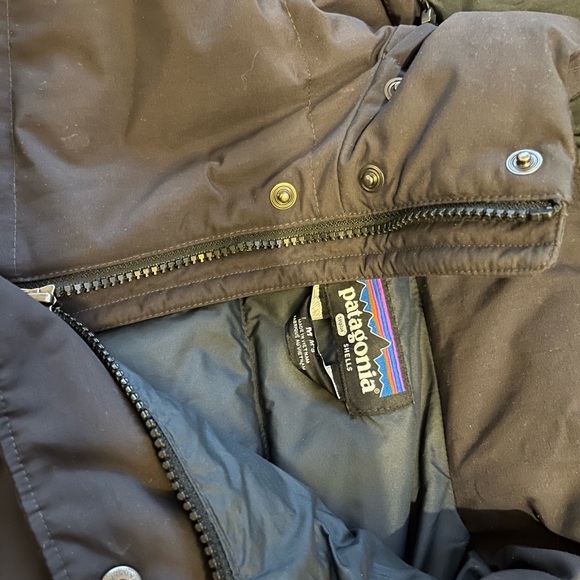 Patagonia Brown Puffer Jacket Water-Resistant Insulated - Picture 3 of 3